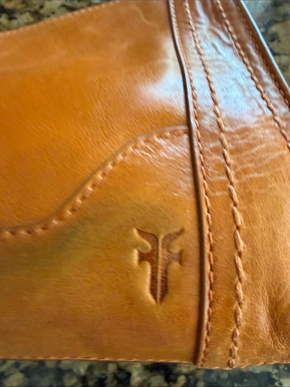 Frye Melissa Leather Crossbody Shoulder Bag